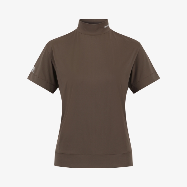 High-Neck Short-Sleeve Base Layer_BR
