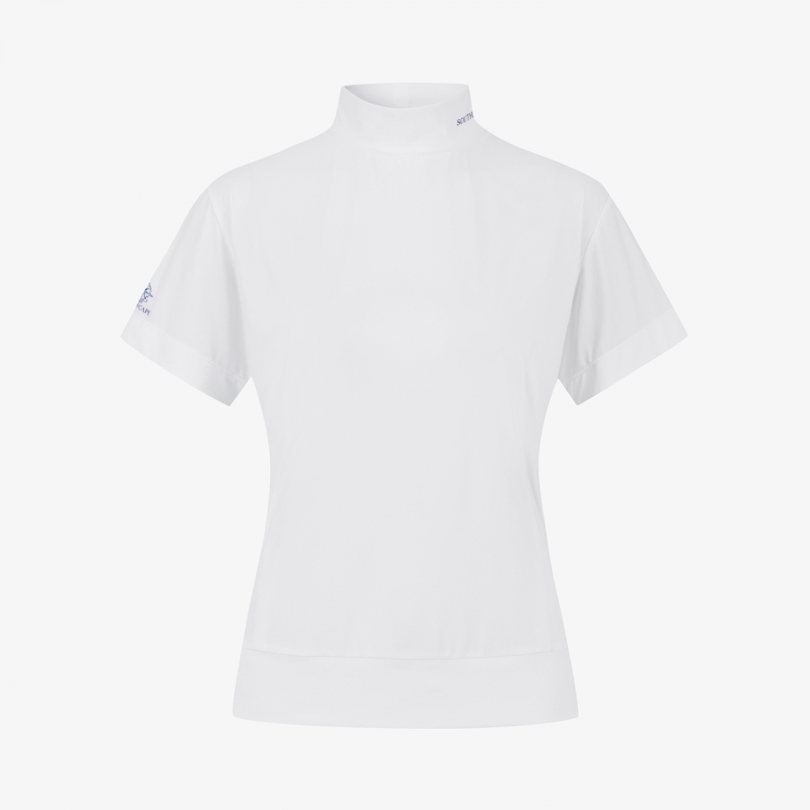 High-Neck Short-Sleeve Base Layer_WT