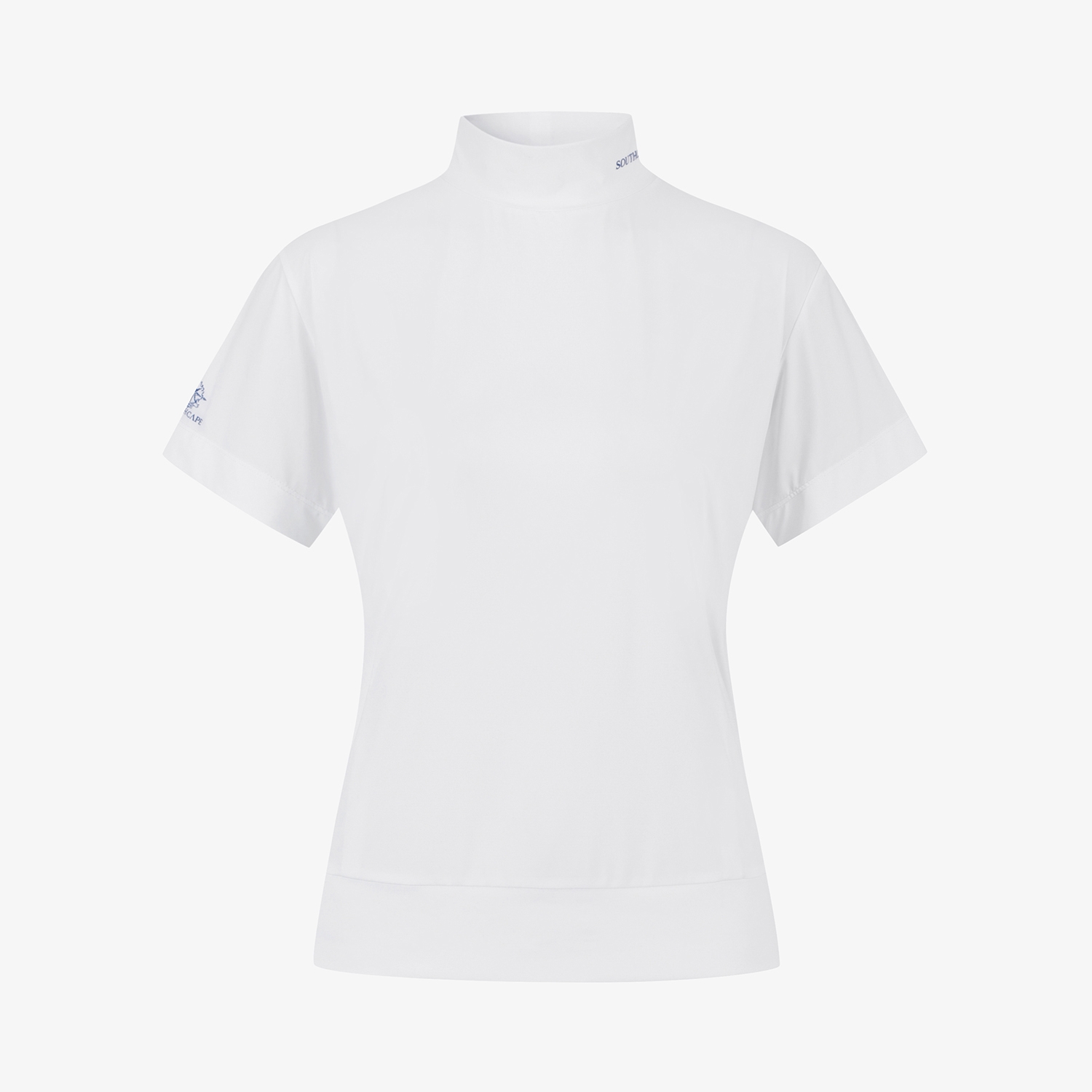 High-Neck Short-Sleeve Base Layer_WT