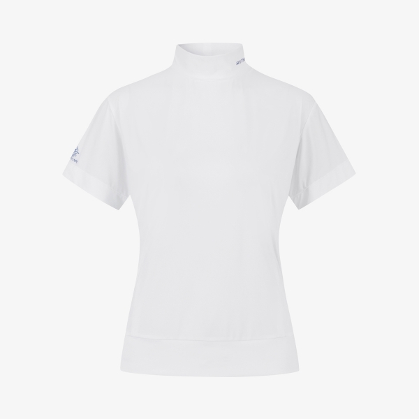 High-Neck Short-Sleeve Base Layer_WT