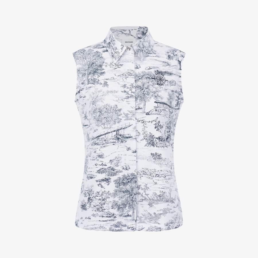 Southcross Namhae Heritage Grid Mesh Sleeveless_NA