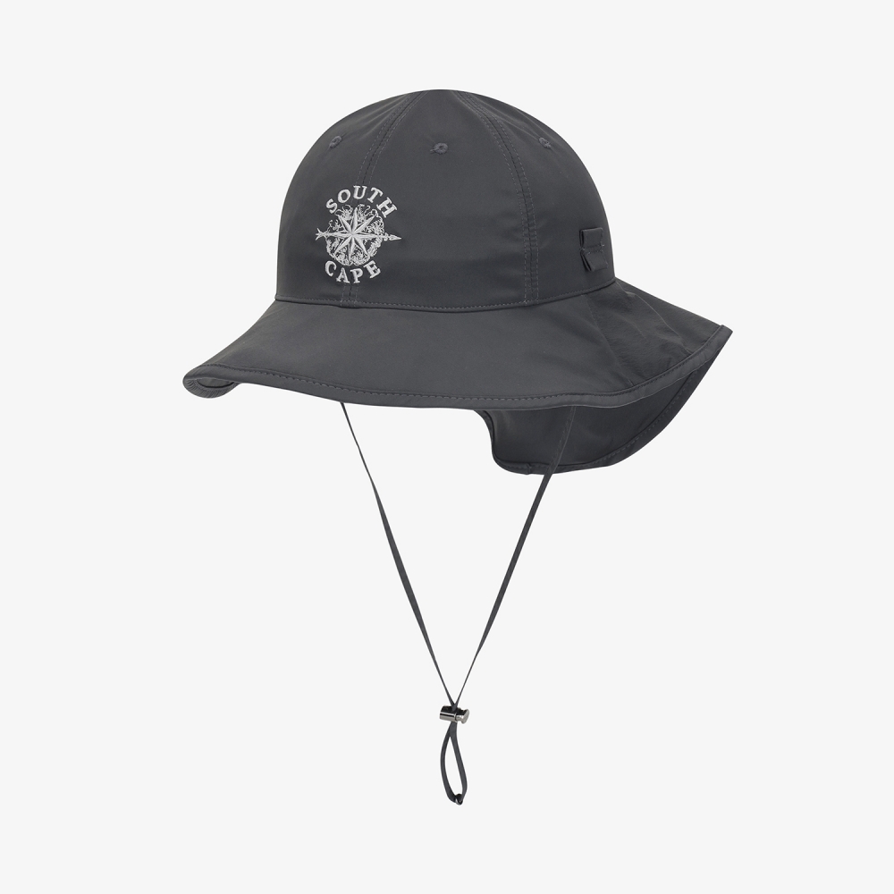 Southcross Asymmetric Brim Logo Bucket Hat_DG