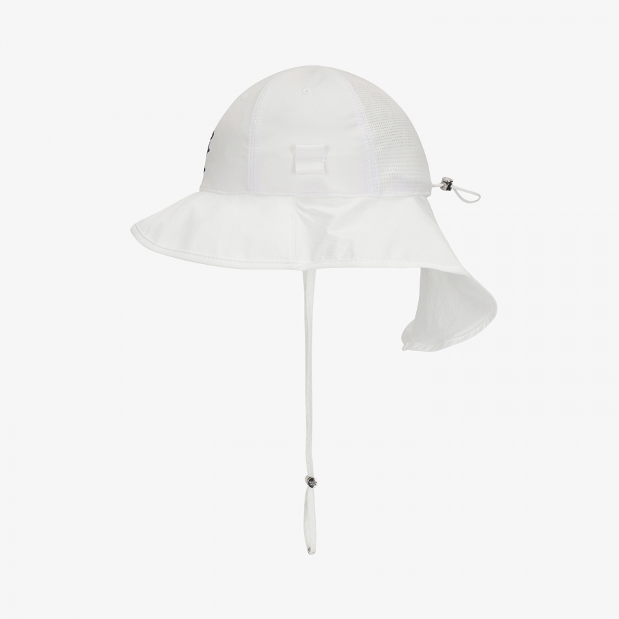 Southcross Asymmetric Brim Logo Bucket Hat_WT