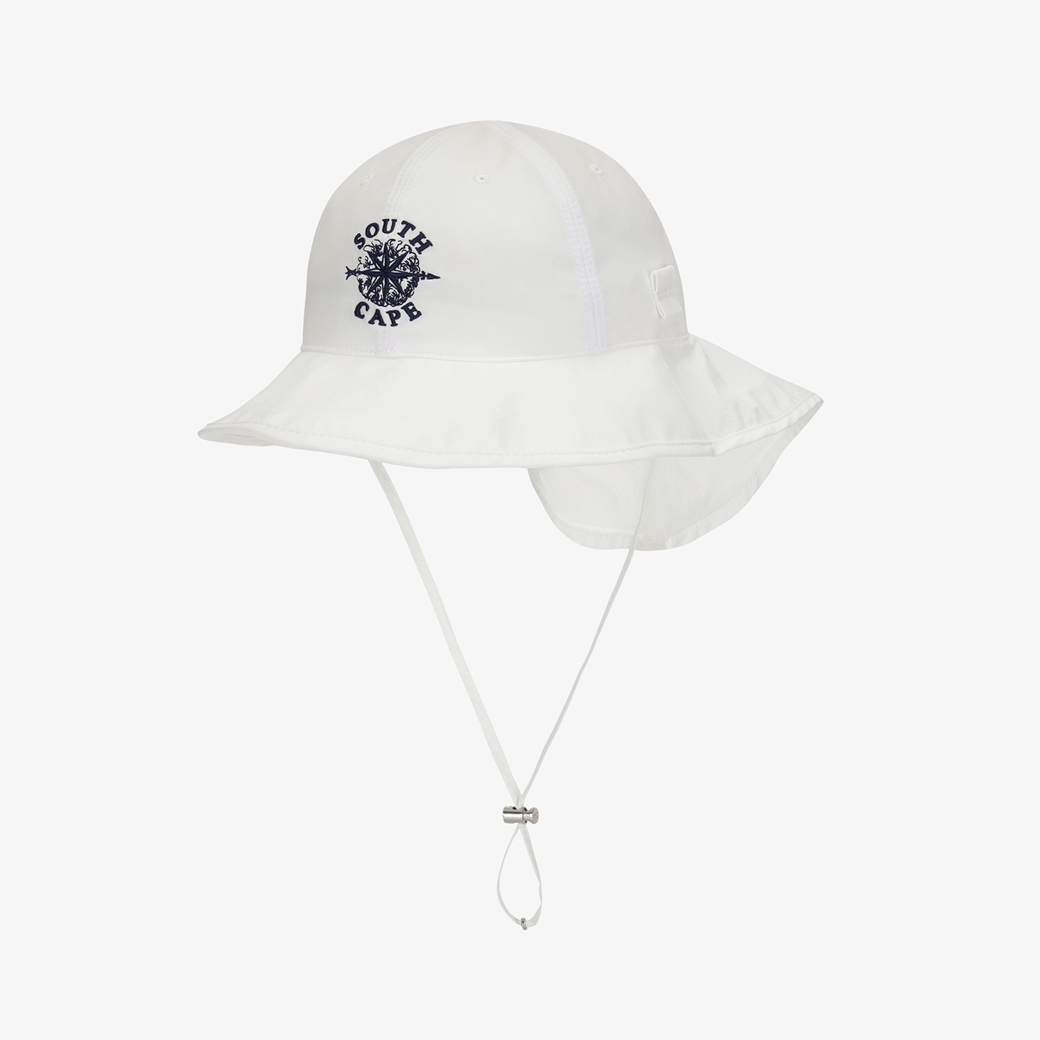 Southcross Asymmetric Brim Logo Bucket Hat_WT