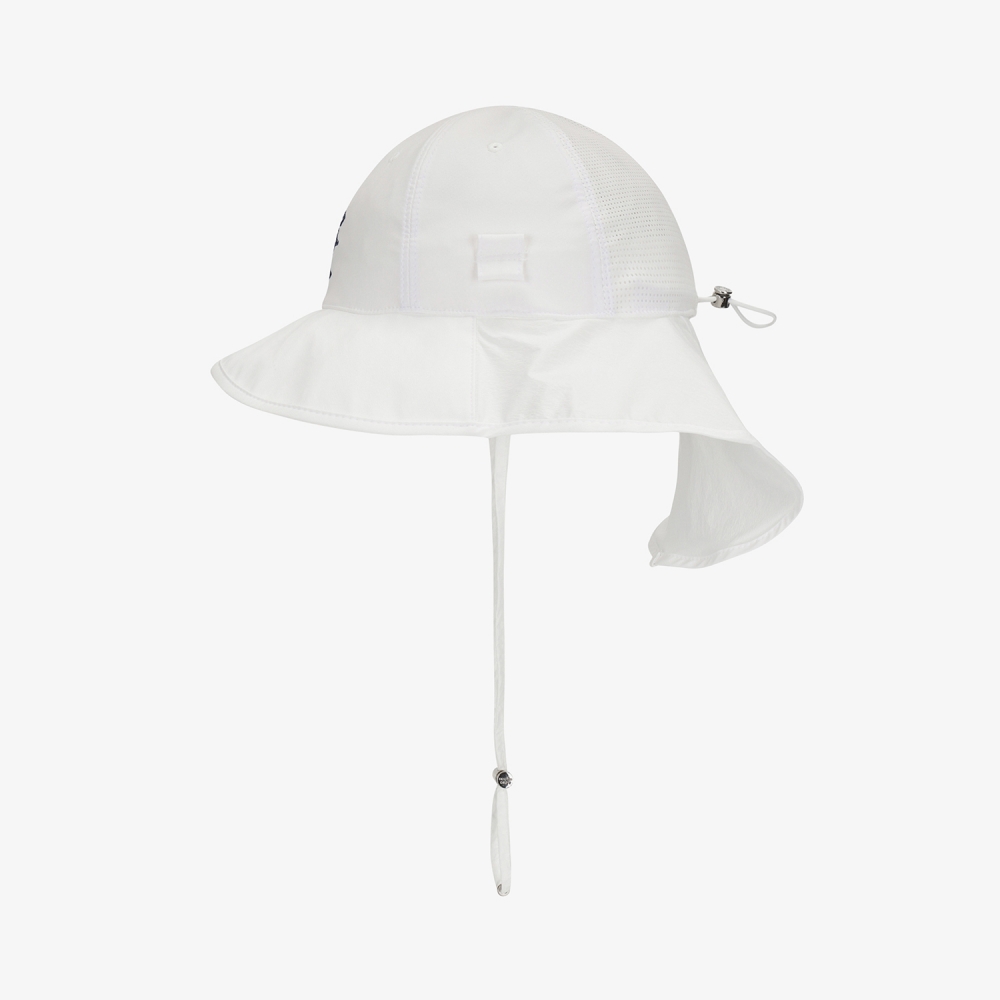 Southcross Asymmetric Brim Logo Bucket Hat_WT