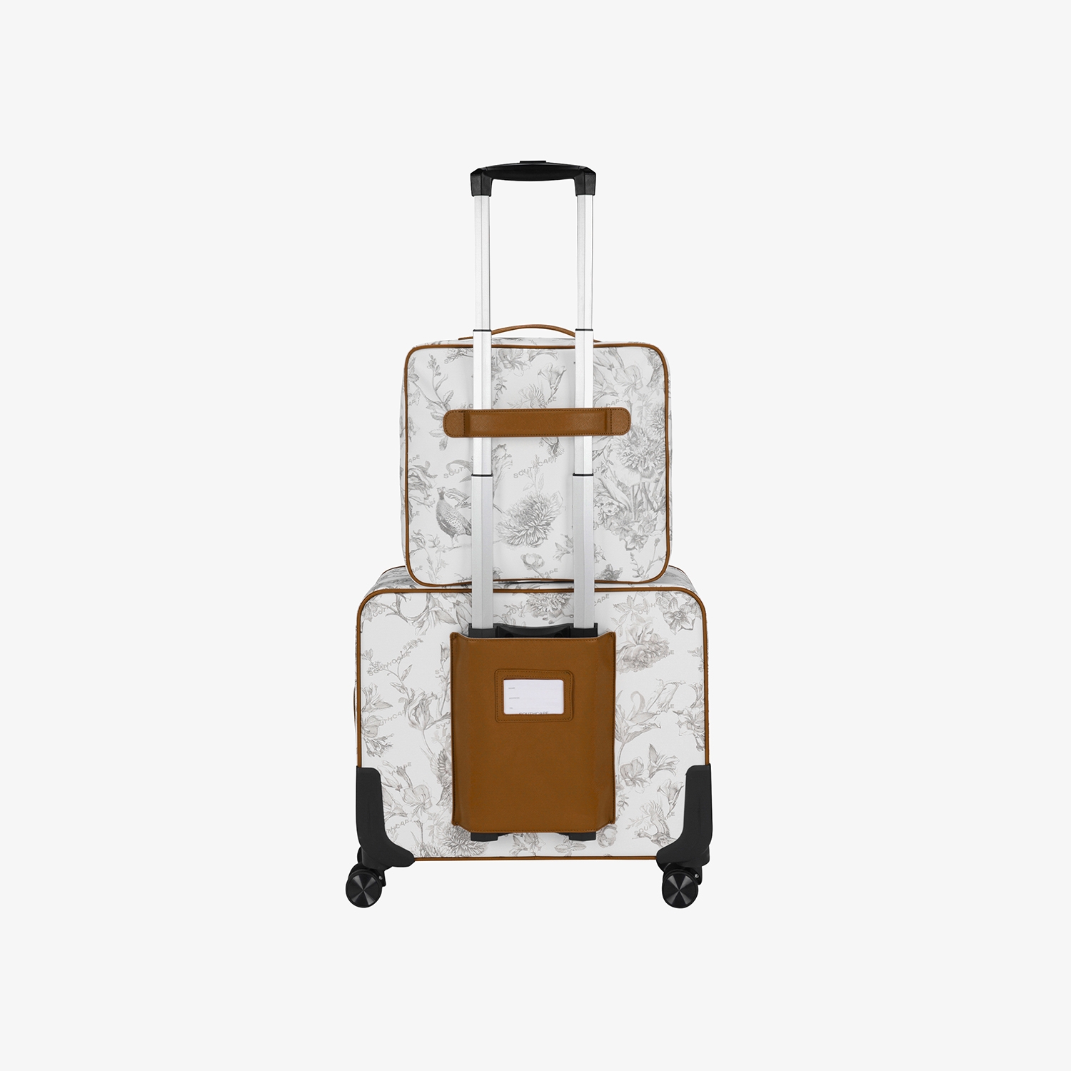 Blossom Twin Trolley Bag (Horizontal Type)_BR