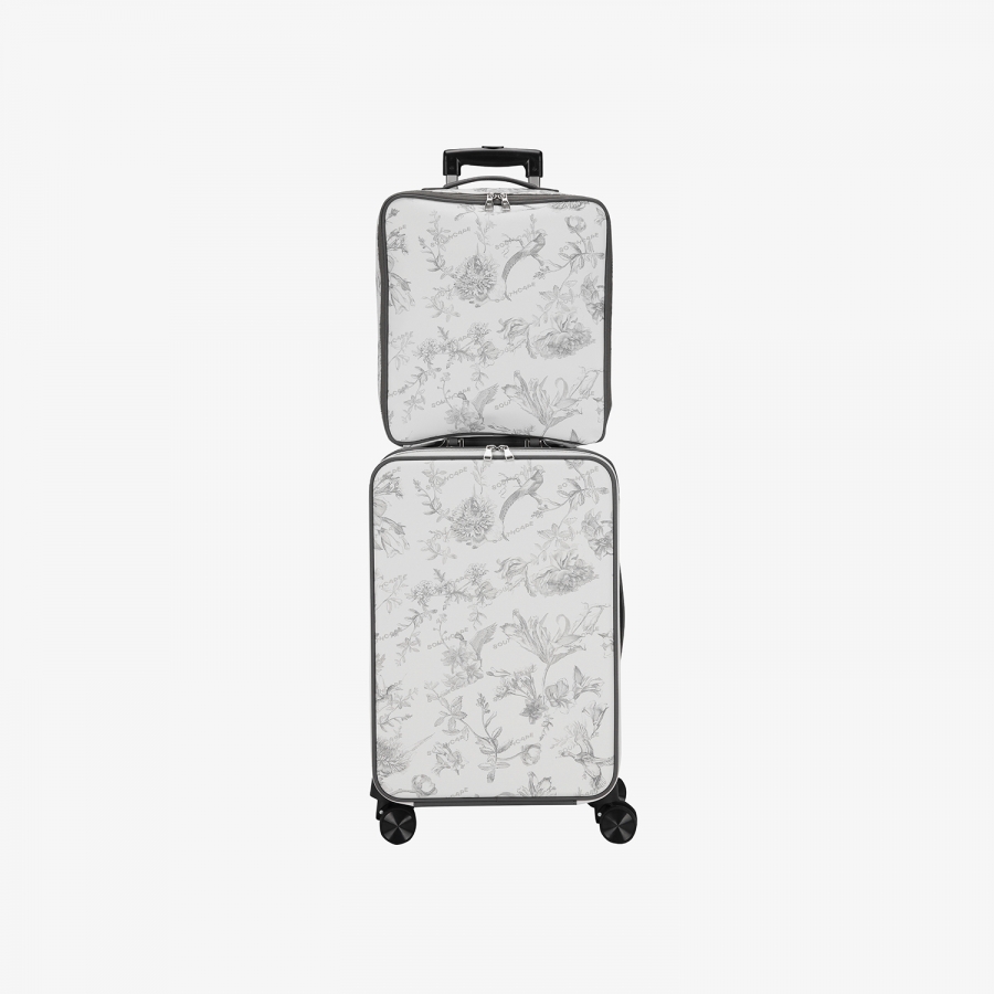 Blossom Twin Trolley Bag (Vertical Type)_GY | 包- SOUTHCAPE