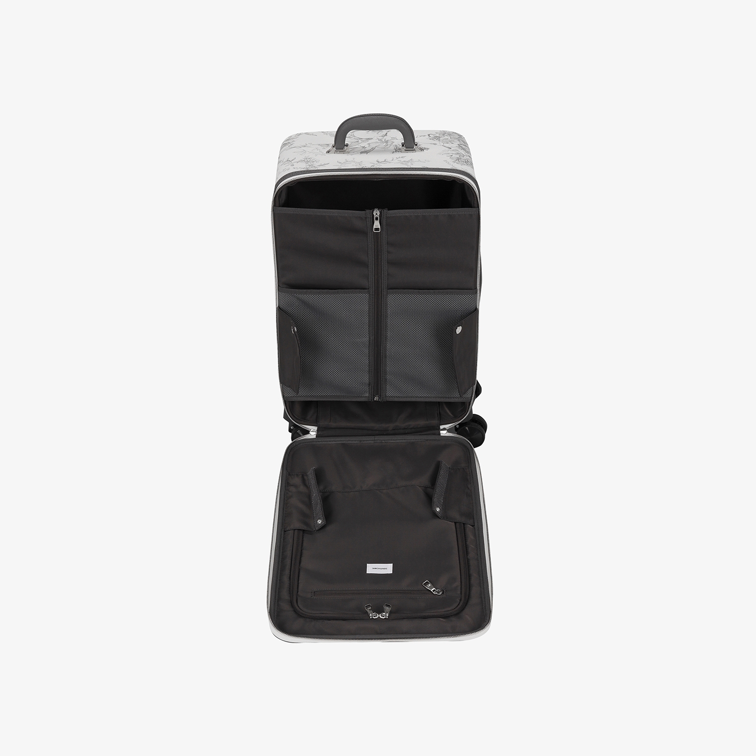 Blossom Twin Trolley Bag (Vertical Type)_GY