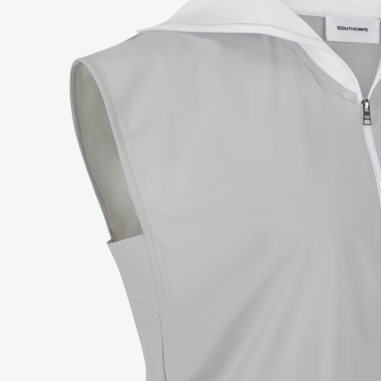 Sailor-Collar Half-Zip Sleeveless_LG
