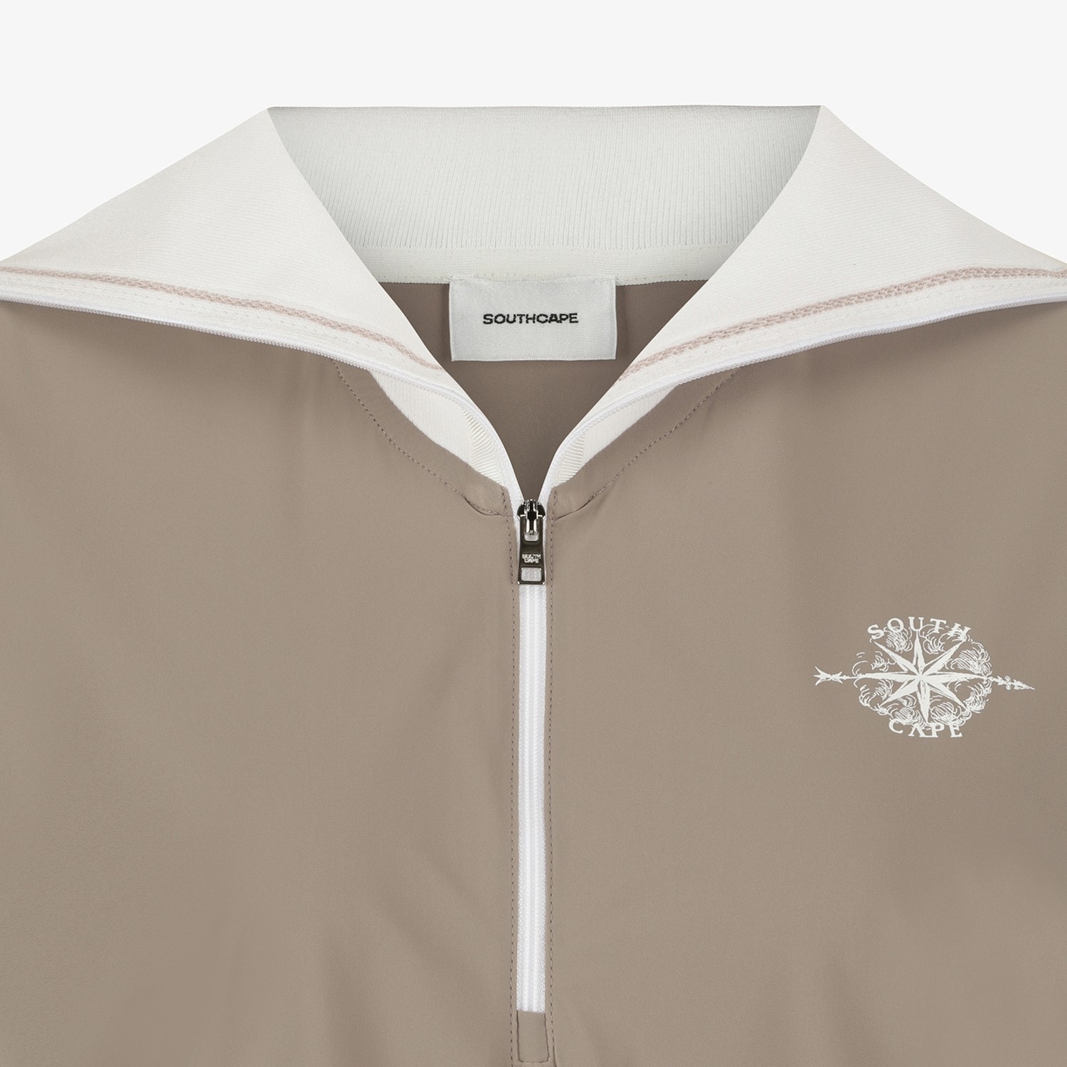 Sailor-Collar Half-Zip Sleeveless_SE