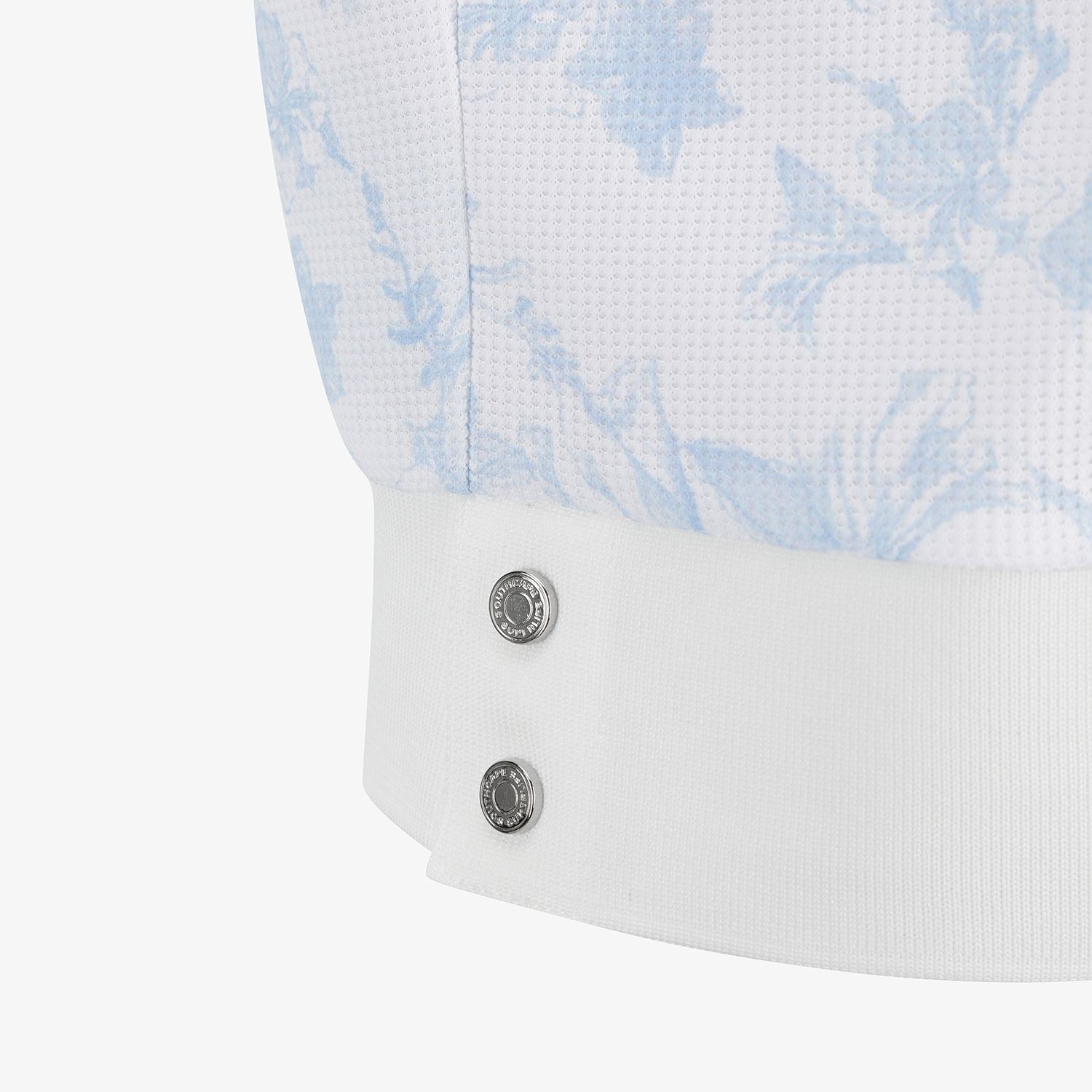 Nature Print Half-Zip Sleeveless_BL