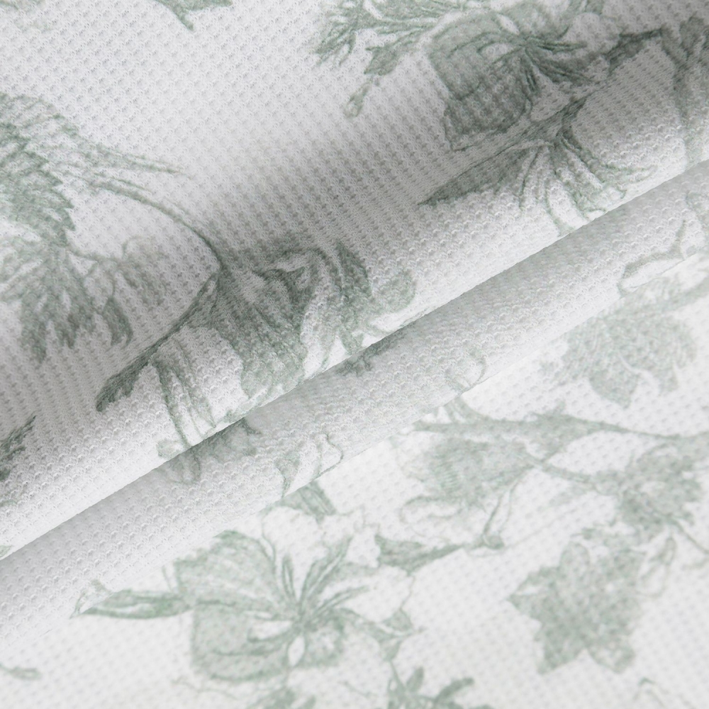 Nature Print Half-Zip Sleeveless_KH