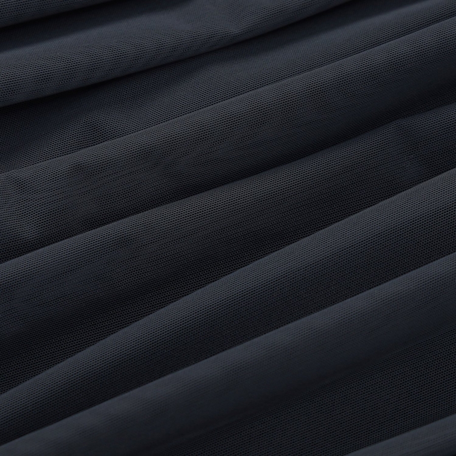 Shirring Full-Zip Volume Vest_DA