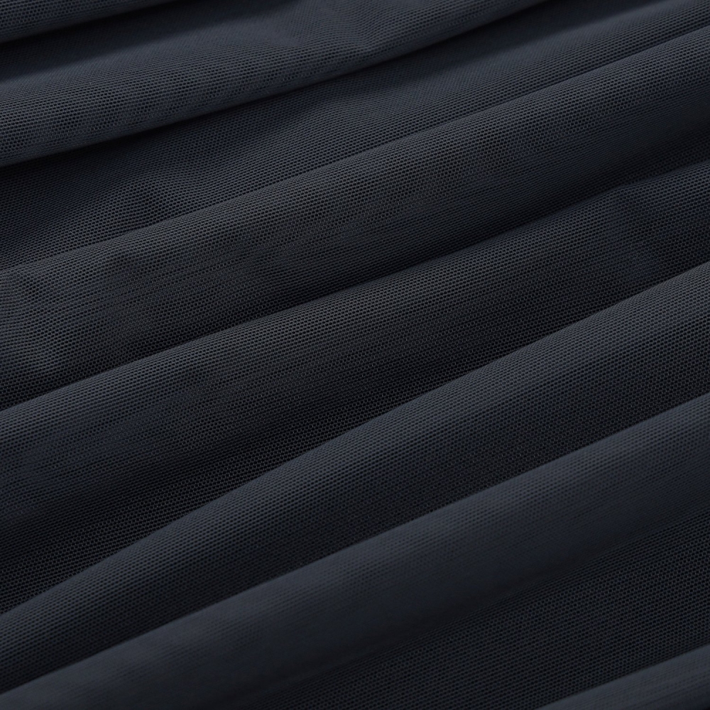 Shirring Full-Zip Volume Vest_DA