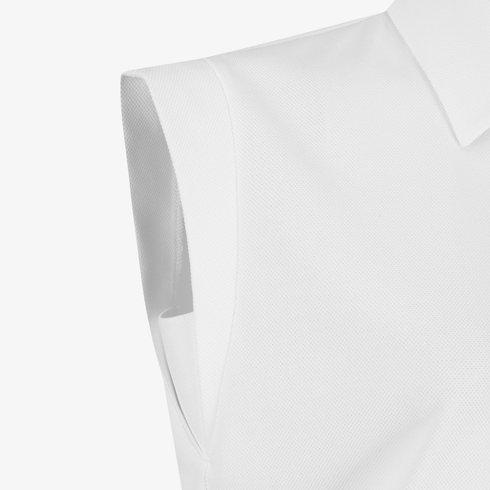 Namhae Heritage Half-Zip Sleeveless_WT
