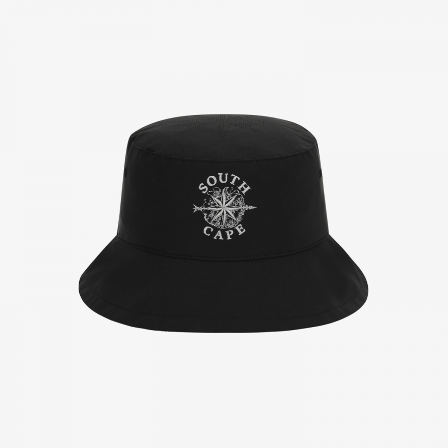 Logo Punching Bucket Hat_BK