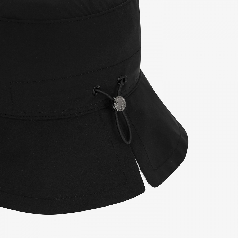 Logo Punching Bucket Hat_BK