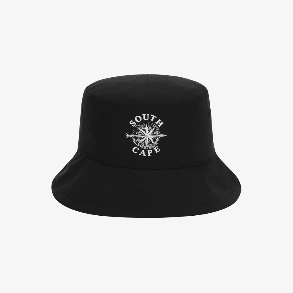 Logo Punching Bucket Hat_BK