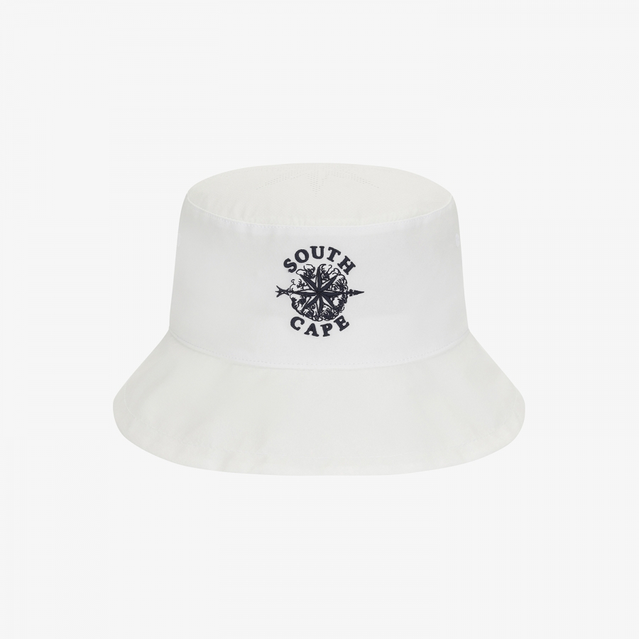 Logo Punching Bucket Hat_WT