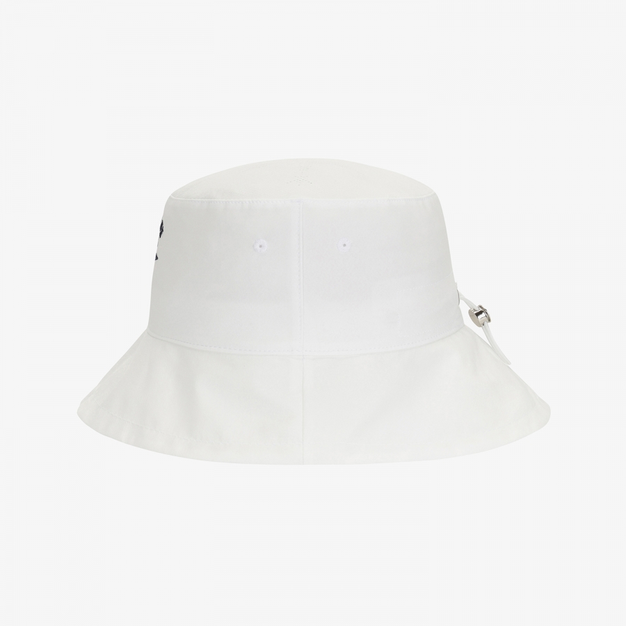 Logo Punching Bucket Hat_WT