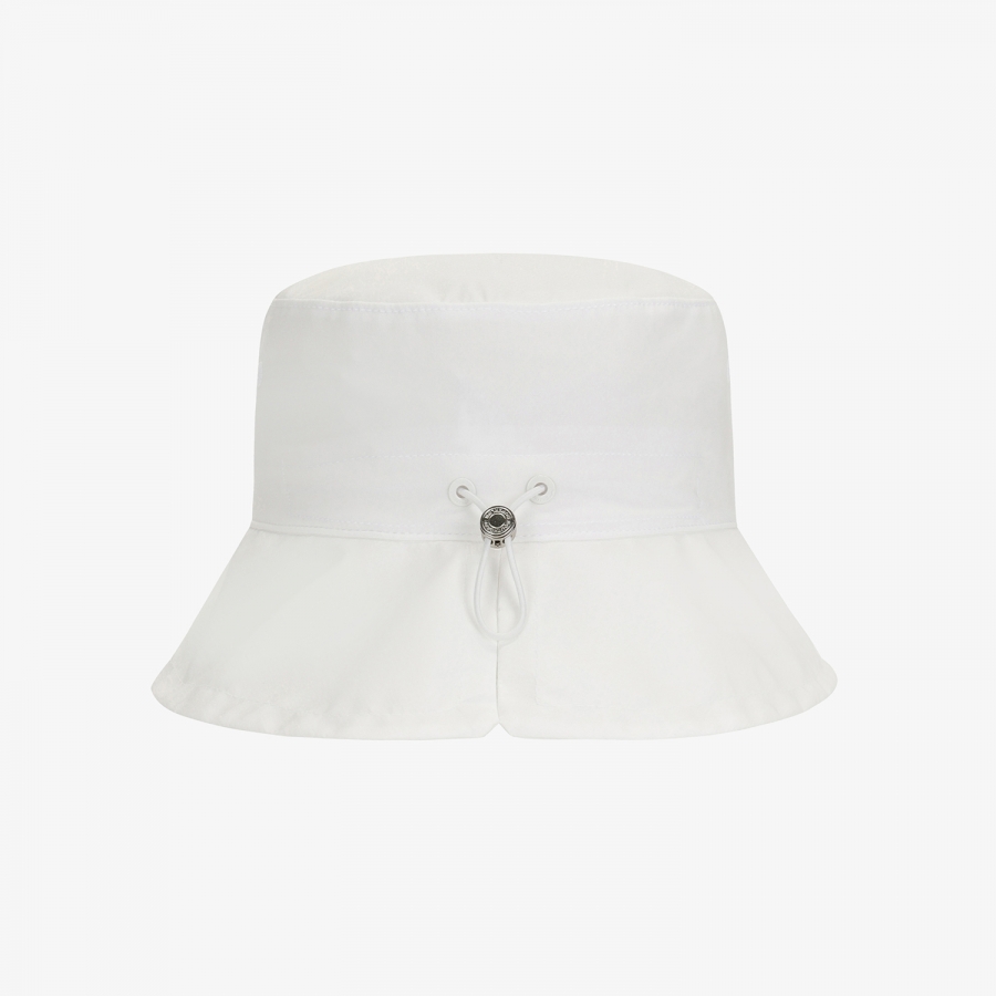 Logo Punching Bucket Hat_WT