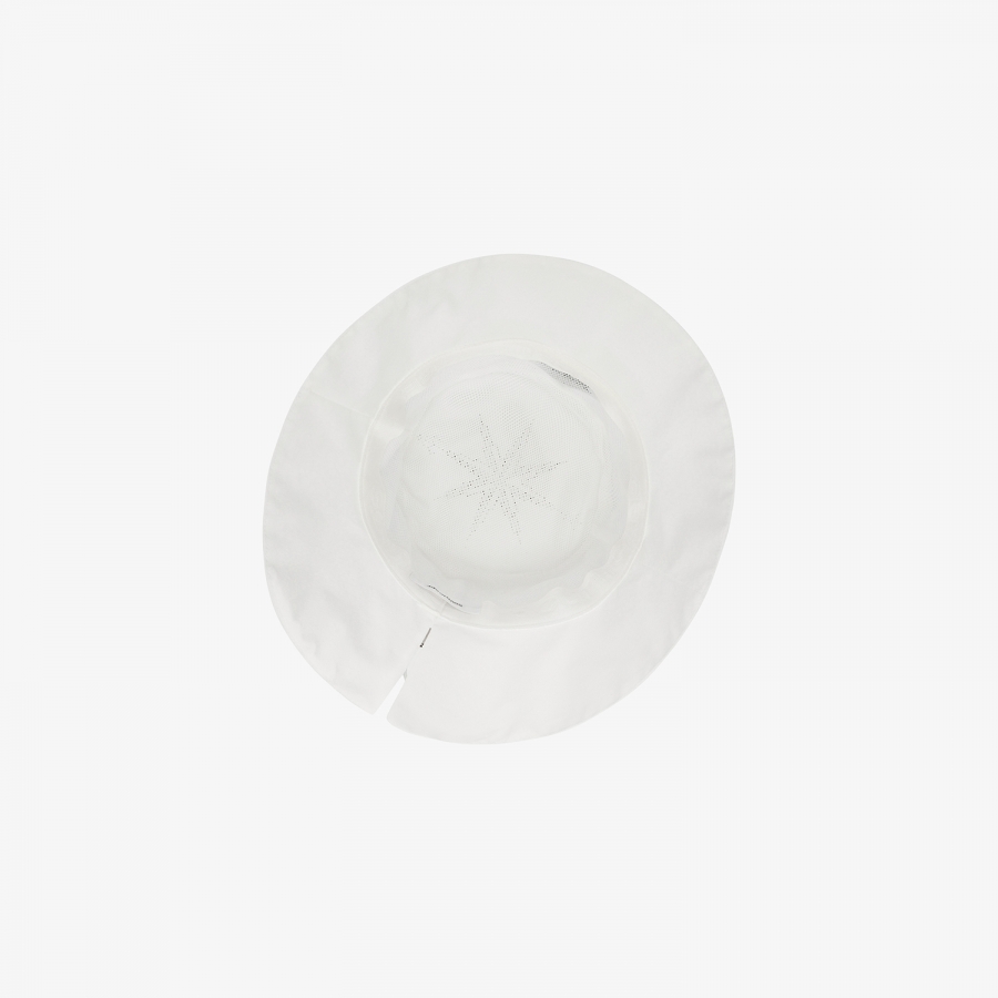 Logo Punching Bucket Hat_WT