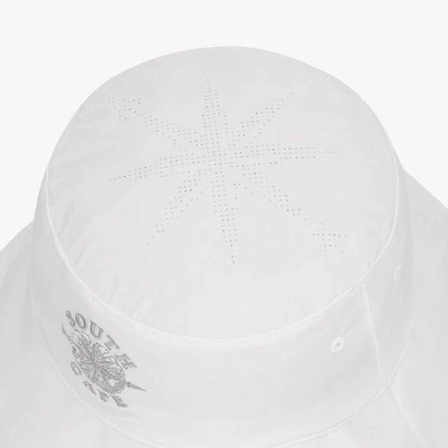Logo Punching Bucket Hat_WT