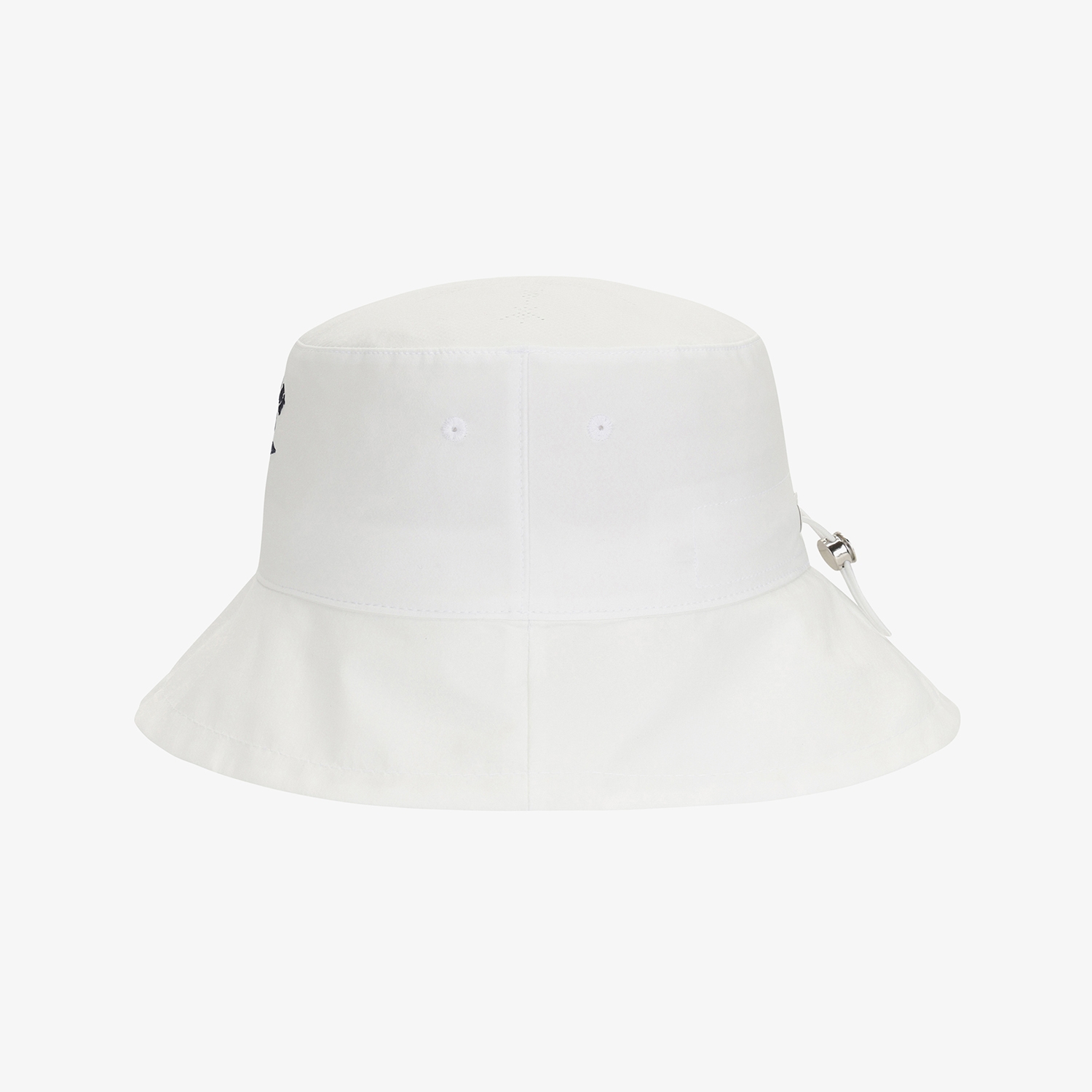 Logo Punching Bucket Hat_WT