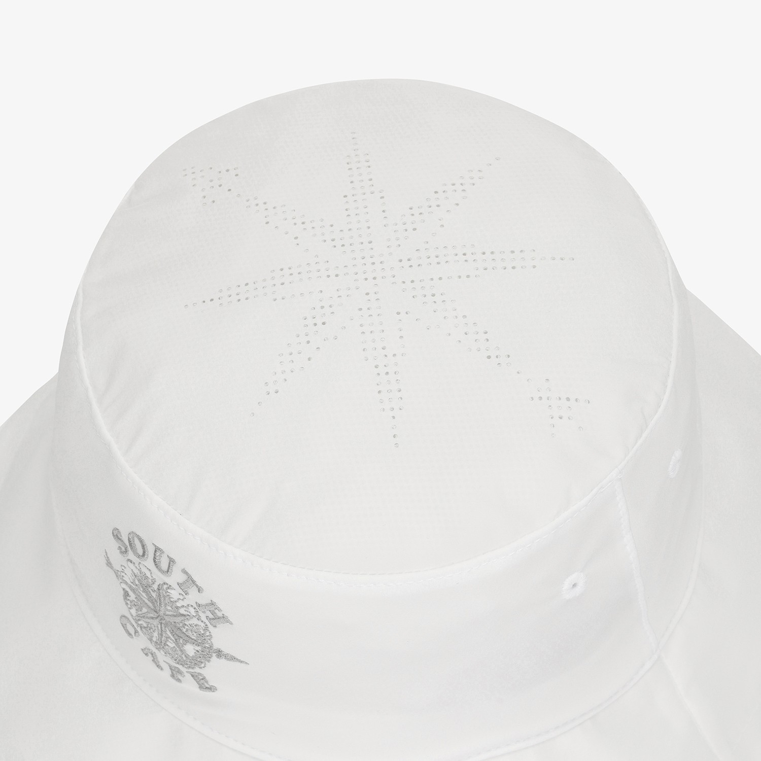 Logo Punching Bucket Hat_WT