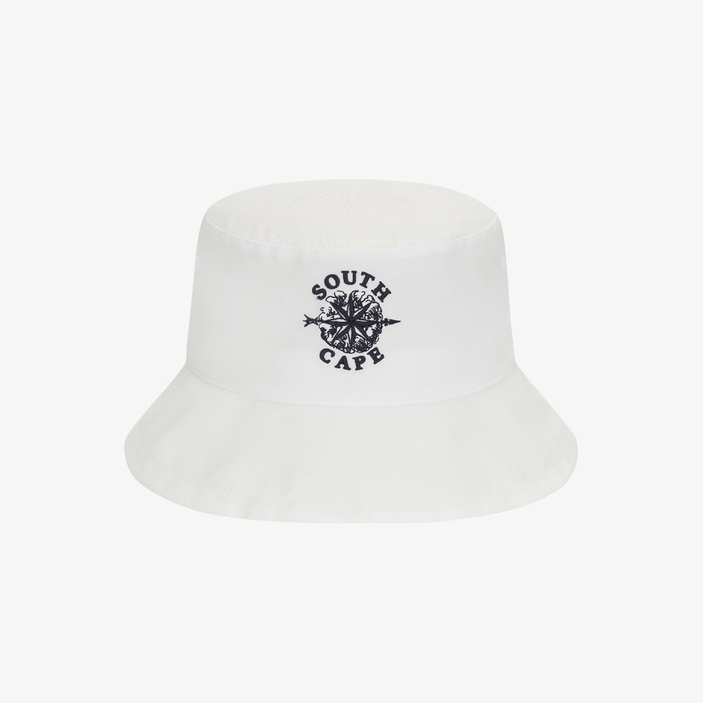 Logo Punching Bucket Hat_WT