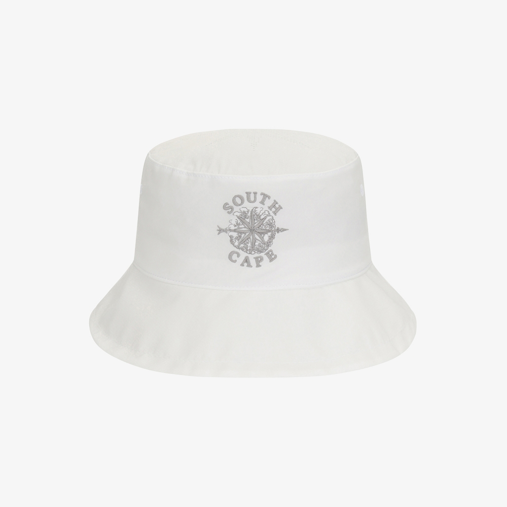 Logo Punching Bucket Hat_WT