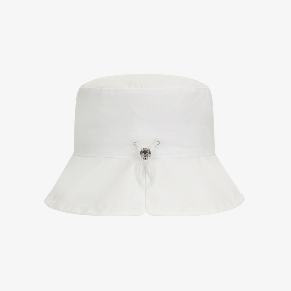 Logo Punching Bucket Hat_WT