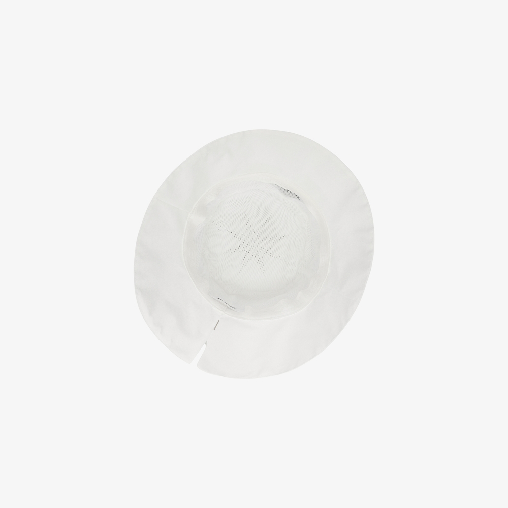 Logo Punching Bucket Hat_WT