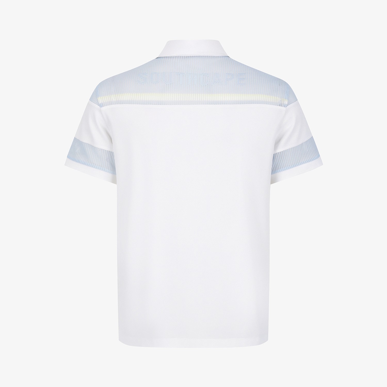 Knit-Mix Collar T-Shirt_IC