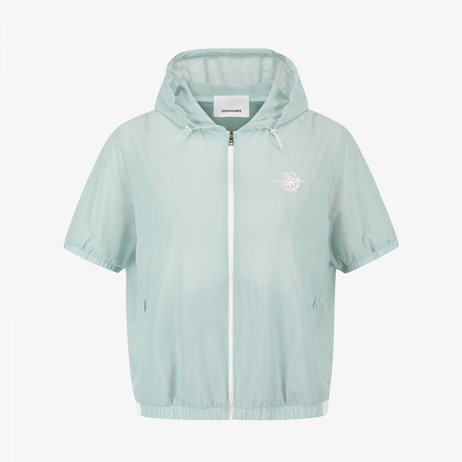 Performance Mesh Short-Sleeve Hood Jacket_MT