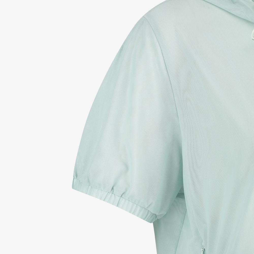 Performance Mesh Short-Sleeve Hood Jacket_MT