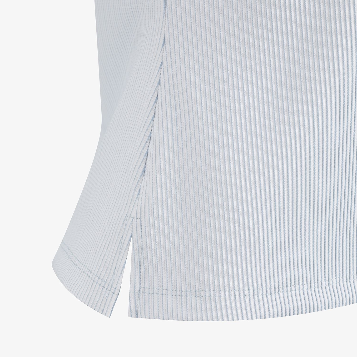Gradient Ribbed Collar Sleeveless_BL