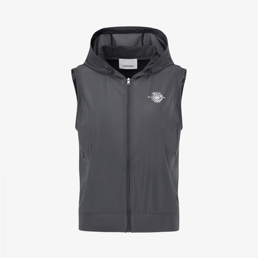 Performance Mesh Hooded Vest_GY