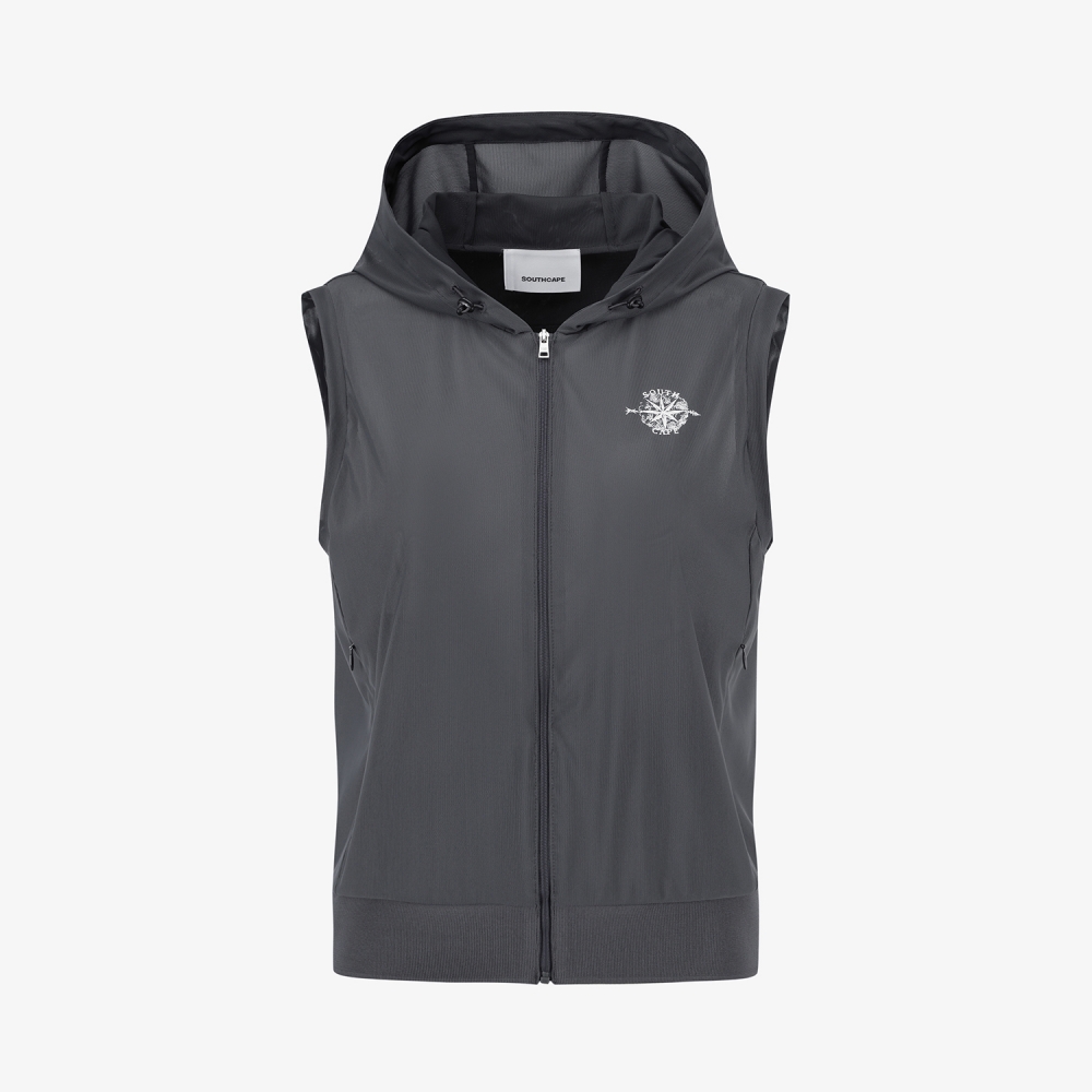Performance Mesh Hooded Vest_GY