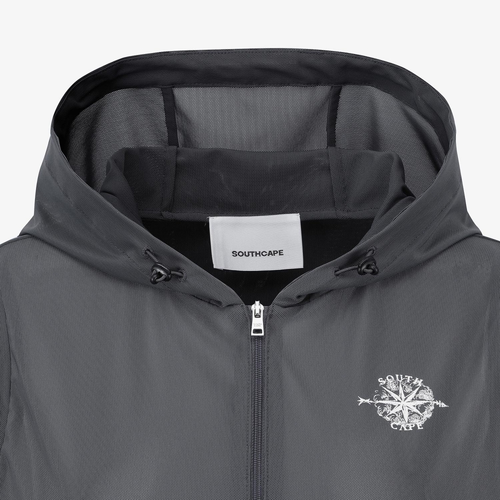Performance Mesh Hooded Vest_GY