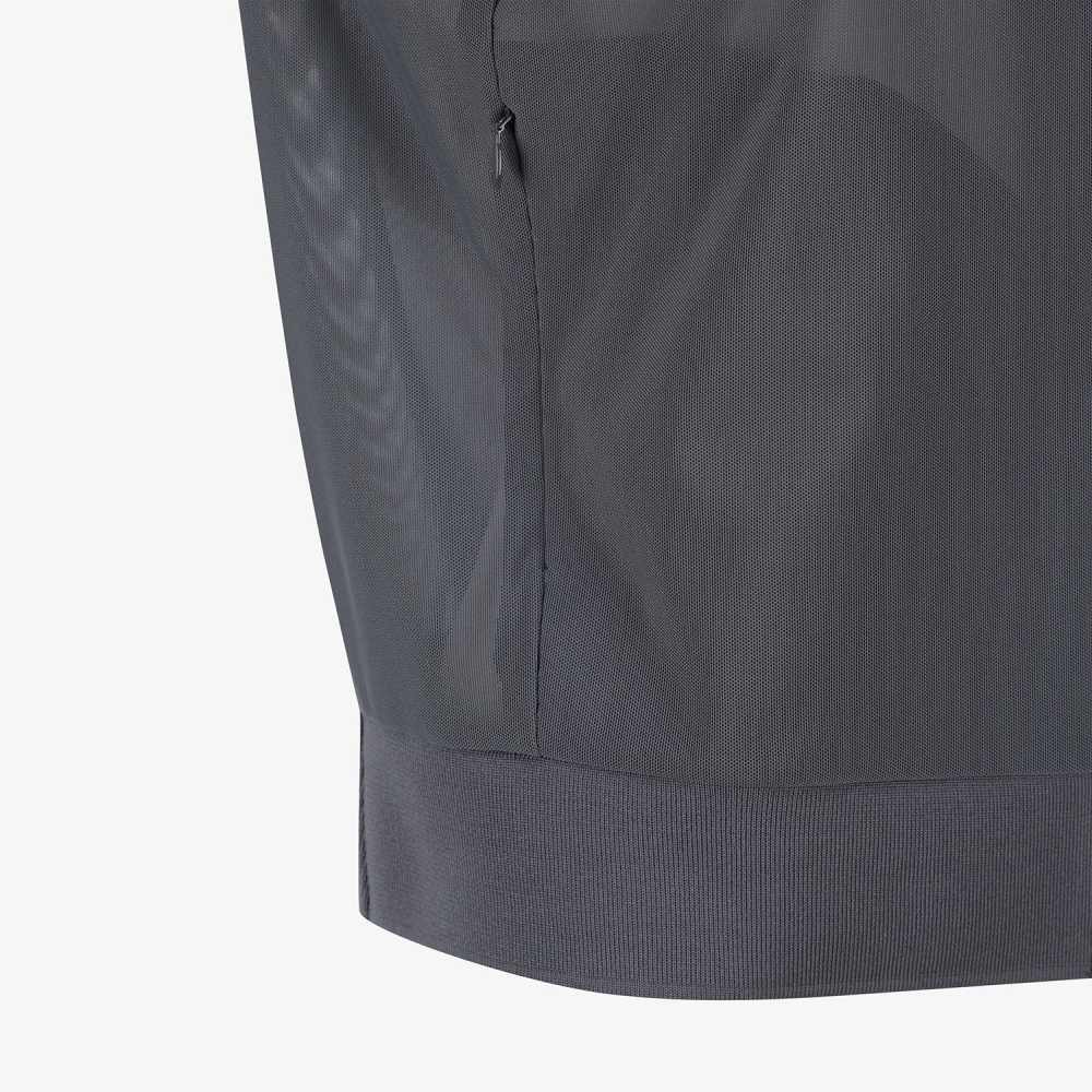 Performance Mesh Hooded Vest_GY