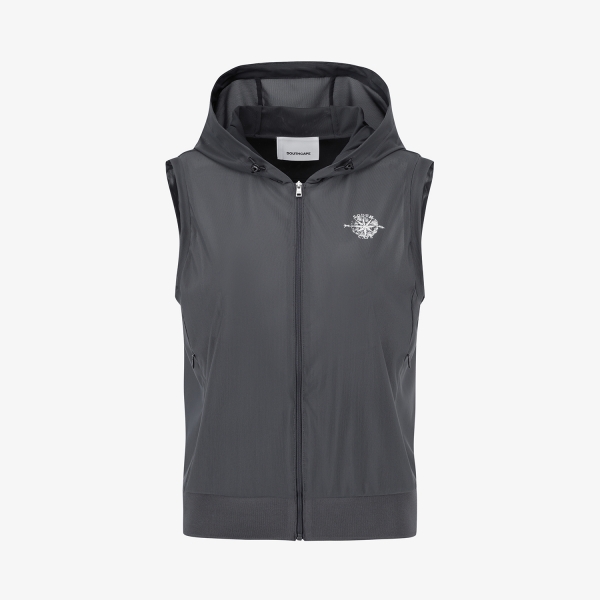 Performance Mesh Hooded Vest_GY