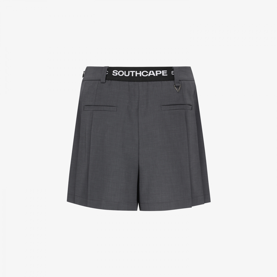 Pleated Hybrid Culotte Pants_DG