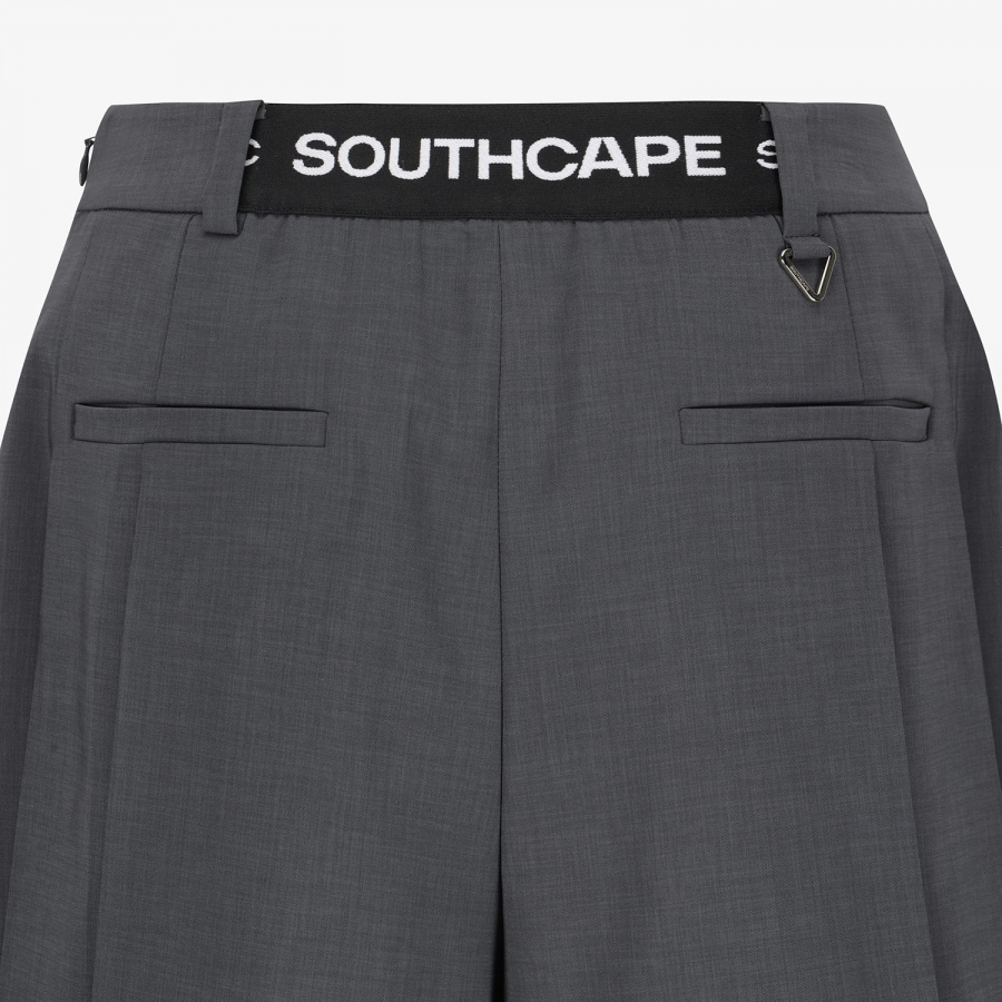 Pleated Hybrid Culotte Pants_DG