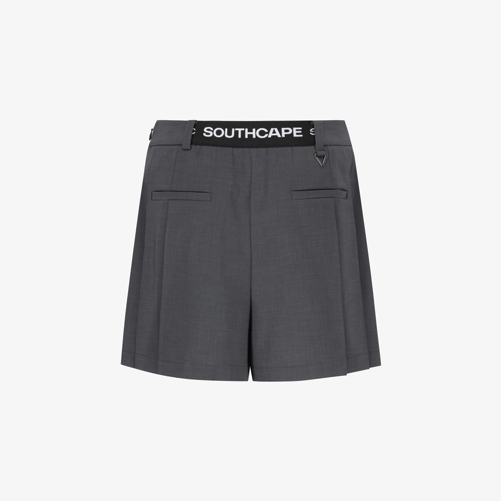Pleated Hybrid Culotte Pants_DG