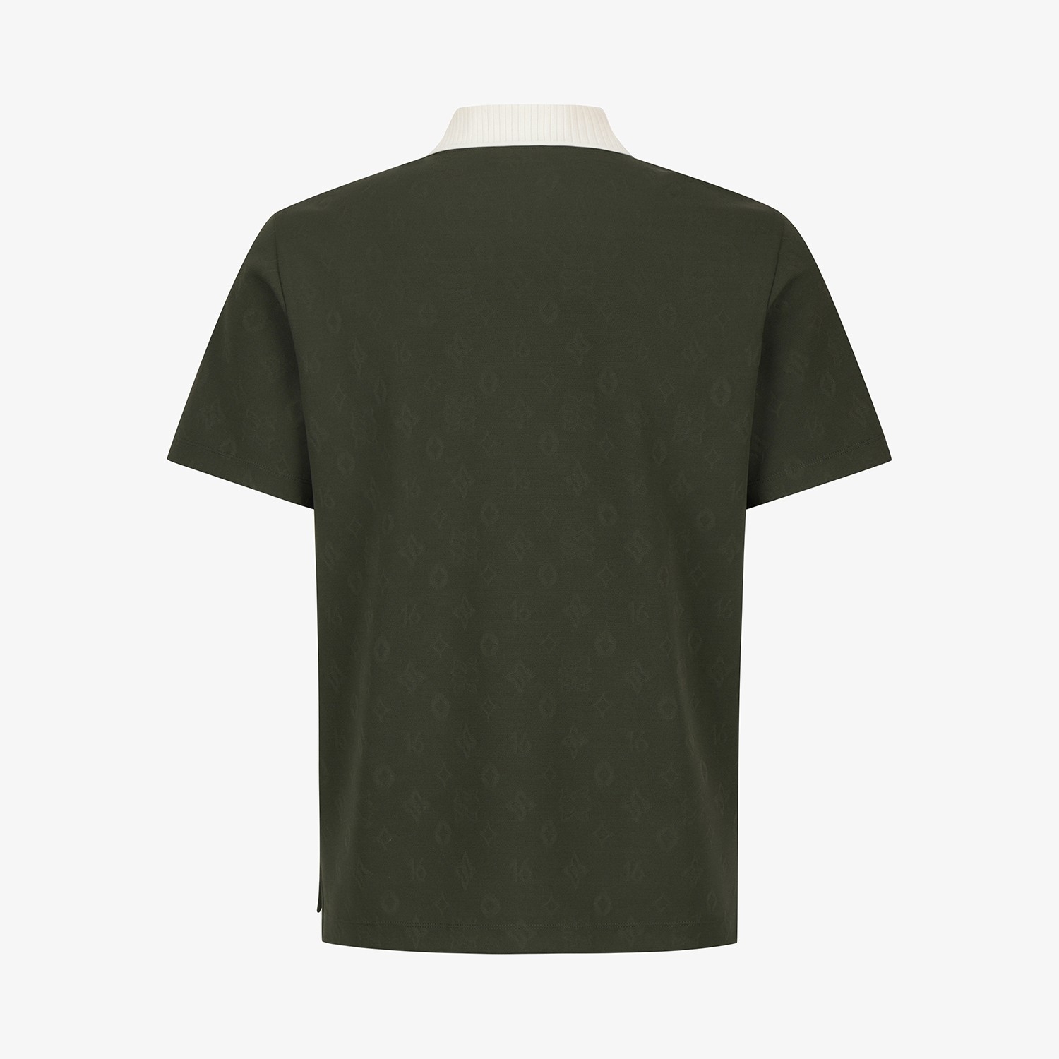 Southcross Jacquard Pattern Polo T-Shirt_KH