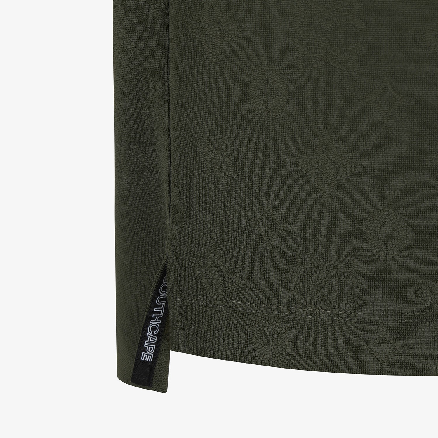 Southcross Jacquard Pattern Polo T-Shirt_KH