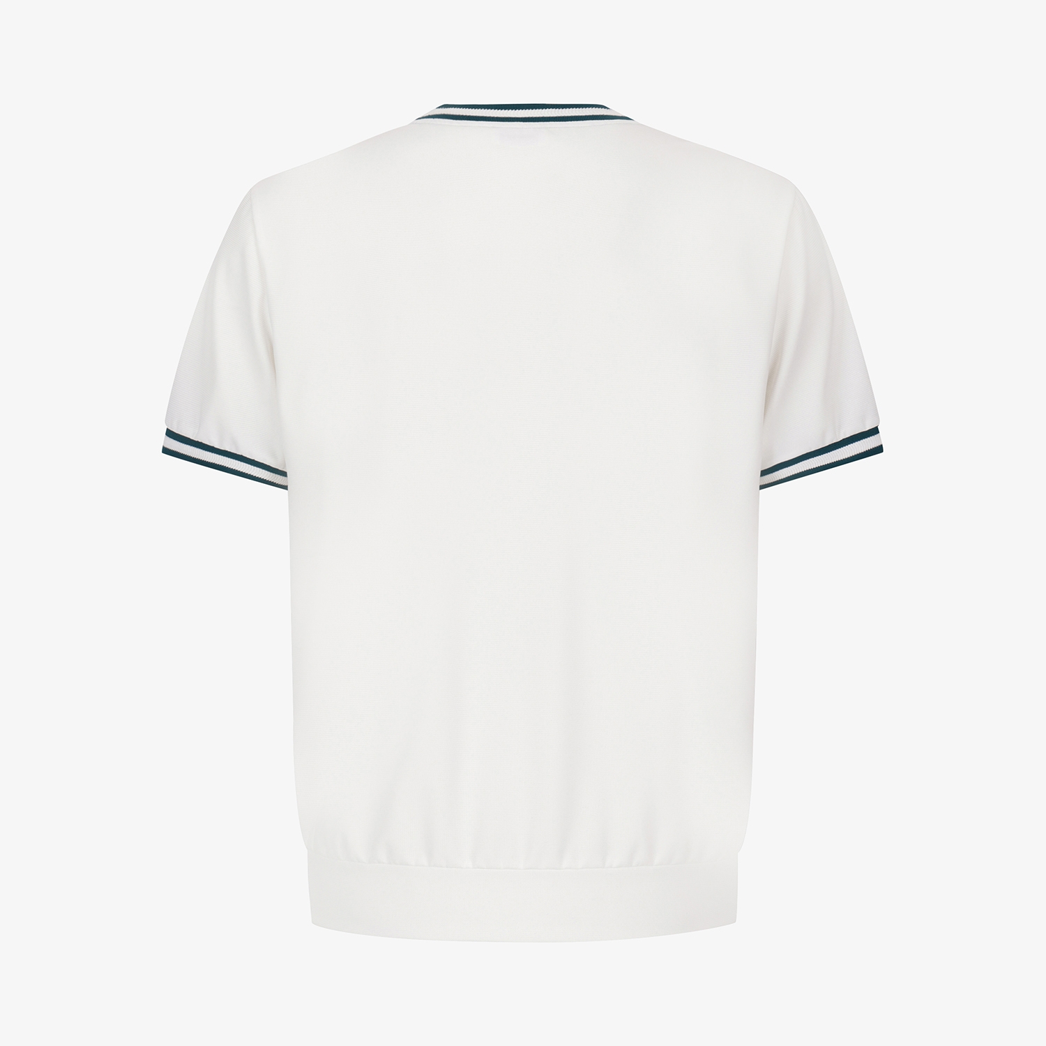 Birdy Contrast Trim Short-Sleeve T-Shirt_WT