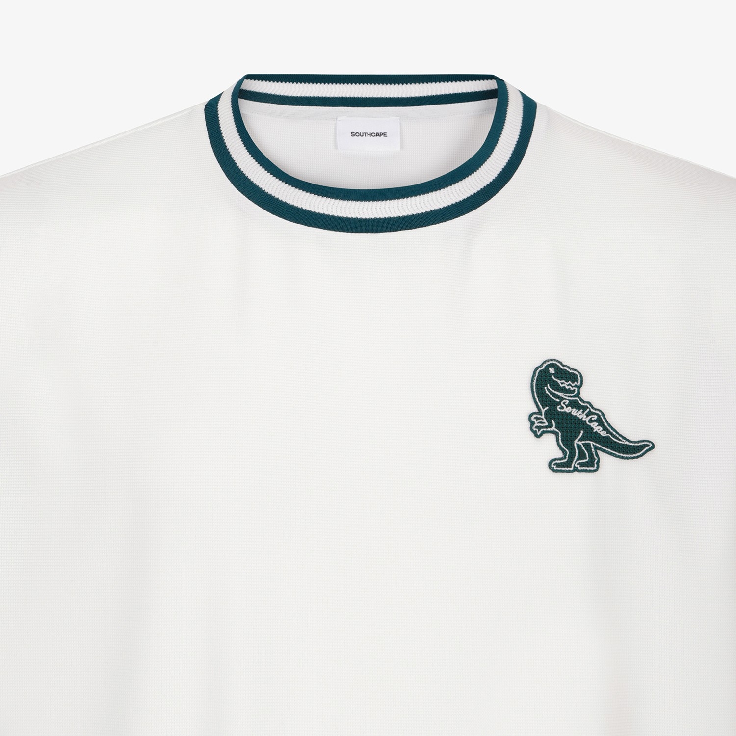 Birdy Contrast Trim Short-Sleeve T-Shirt_WT