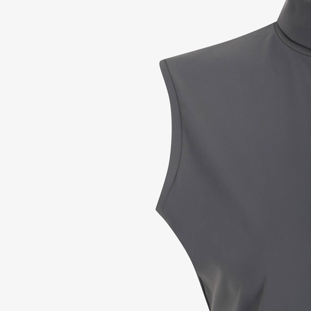 High-Neck Sleeveless Base Layer_DG